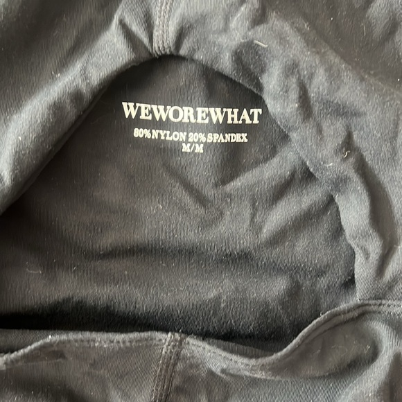 WEWORE WHAT black romper - Picture 3 of 3